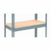 Global Industrial&#8482; Additional Shelf Level Boltless Wood Deck 48&quot;W x 18&quot;D - Gray