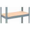 Global Industrial™ Additional Shelf Level Boltless Wood Deck 36"W x 24"D - Gray