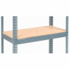 Global Industrial™ Additional Shelf Level Boltless Wood Deck 48"W x 24"D - Gray