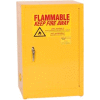 Eagle Compact Flammable Cabinet - Manual Close Door 12 Gallon