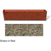 Concrete Outdoor Planter 72"L x 16"W x 15"H Rectangle Gray Limestone