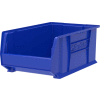 Akro-Mils® Super-Size AkroBin® Plastic Stacking Bin, 12-3/8"W x 20"D x 8"H, Blue - Pkg Qty 3