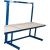 Pro-Line 60 x 30 B6030SAPL Basic Single Sided Add-On Workbench Unit - Standard Laminate Top