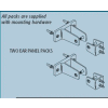 Mid Panel to Wall and Panel to Pilaster Bracket Kit