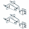 Mid Panel to Wall and Panel to Pilaster Bracket Kit for Steel Partition