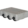 Cast Aluminum Propel Dolly VPRDO-6T Tilt 6 Rollers 3000 Lb. Cap.