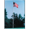 25' Large Outdoor Aluminum Flagpole