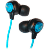 Waterproof Digital Earbuds with 4' Cord, Blue