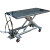 Stainless Steel Pneumatic Mobile Scissor Lift AIR-1000-LD-PSS 1000 Lb.