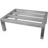 PVI, SDR1824-8, Aluminum Straight Leg Dunnage Rack 24"W x 18"D x 8"H