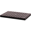 Structural Plastic Vented Shelf, 36"W x 24"D, Black
