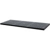 Structural Plastic Vented Shelf, 66"W x 36"D, Black