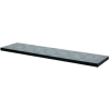 Structural Plastic Solid Shelf, 96"W x 24"D, Black