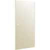 Polymer Outward Swing Partition Door - 23-3/5" W x 55" H Cream