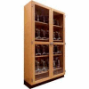 Diversified Woodcrafts Wood Clear Door Storage Cabinet 358-3622 - 36"W x 22"D x 84"H