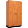 Diversified Woodcrafts Wood Storage Cabinet - 48"W x 22"D x 84"H