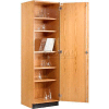 Diversified Woodcrafts Wood Solid Door Tall Storage Cabinet 313-2422 - 24"W x 22"D x 84"H