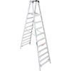 Werner 10' Type 1A Aluminum Dual Access Platform Ladder - PT310