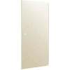 Plastic Laminate Outward Swing ADA Partition Door 35-3/5" W Almond