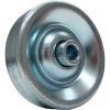 Omni Metalcraft 1-15/16" Dia. Zinc Plated Steel Conveyor Skate Wheel 102143 50 Lb. Cap.