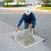 UltraTech 2200 Ultra-Drain Seal®, Clear, Square, 18" x 18"