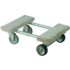 Dutro 1355 Movers Dolly 25 x 18 5" Swivel & Rigid Wheels 1300 Lb. Capacity