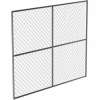 Galvanized Construction Barrier, Barrier Panel Unit