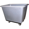 Bayhead Products Gray Poly Box Truck 7 Bushel Capacity