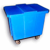 Bayhead Products Red Poly Box Truck 16 Bushel Capacity