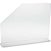 Omnimed® 307200 Large Splash Guard, 4-1/2"W x 23-1/2"D x 18"H, Clear