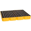 Eagle 1635 4 Drum Modular Spill Platform Unit - Yellow with No Drain