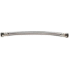 Fluidmaster B1H18 Water Heater Supply Connector 3/4 In. F.I.P X 18 In. - Braided Stainless Steel