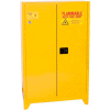 Eagle Paint/Ink Tower Safety Cabinet with Manual Close - 60 Gallon Yellow