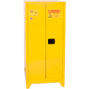Eagle Paint/Ink Tower Safety Cabinet with Manual Close - 96 Gallon Yellow