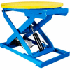 Bishamon® OPTIMUS Lift2K Lift Table 43" Dia. Turntable 2000 Lb. Cap. Foot Control L2K-TT
