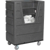 Gray Best Value Hopper Front Plastic Bulk Truck 43 Cu. Ft.
