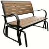 Lifetime® Faux Wood Glider Bench