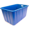 Tote-Alls Tote Container 24-1/8"L X 14-3/8"W X 12"H, Blue - Pkg Qty 10