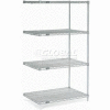 Nexel® Stainless Steel Wire Shelving Add-On 48"W x 18"D x 86"H