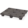 Closed Deck Nestable Plastic Pallet 48x40, 2600 Lbs Cap. Cpp320acm