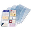 Business Card Refill Pages, Holds 200 Cards, Clear, 20 Cards/Sheet, 10/Pack