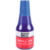 2000 PLUS Self-Inking Refill Ink, Blue, .9 oz Bottle