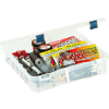Plano ProLatch™ XL StowAway® Compartment Box, 14"W x 14-3/8"D x 3-1/4"H, Clear - Pkg Qty 2