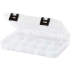 Plano ProLatch™ Organizer 13 Fixed Compartment Box, 11"L x 7-1/4"W x 1-3/4"H, Clear - Pkg Qty 2
