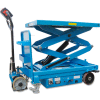 Self-Propelled Powered Scissor Lift 40 x 24 Table 2000 Lb. Cap.
