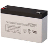 Lithonia ELB 0607 Replacement Battery, Lead Calcium, 6V, 6.5AH (12V Units Requir
