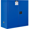 Global Industrial™ Acid Corrosive Cabinet - 30 Gallon - Manual Close 43"W x 18"D x 44"H