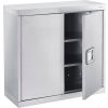 Global Industrial&#153; Stainless Steel 430 Wall Cabinet, 30"W x 12"D x 30"H