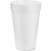 Foam Cups, Hot/Cold, 16 oz., White, 1000 ct