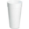 Dart® Foam Cups, 20 oz., White 500/Carton
